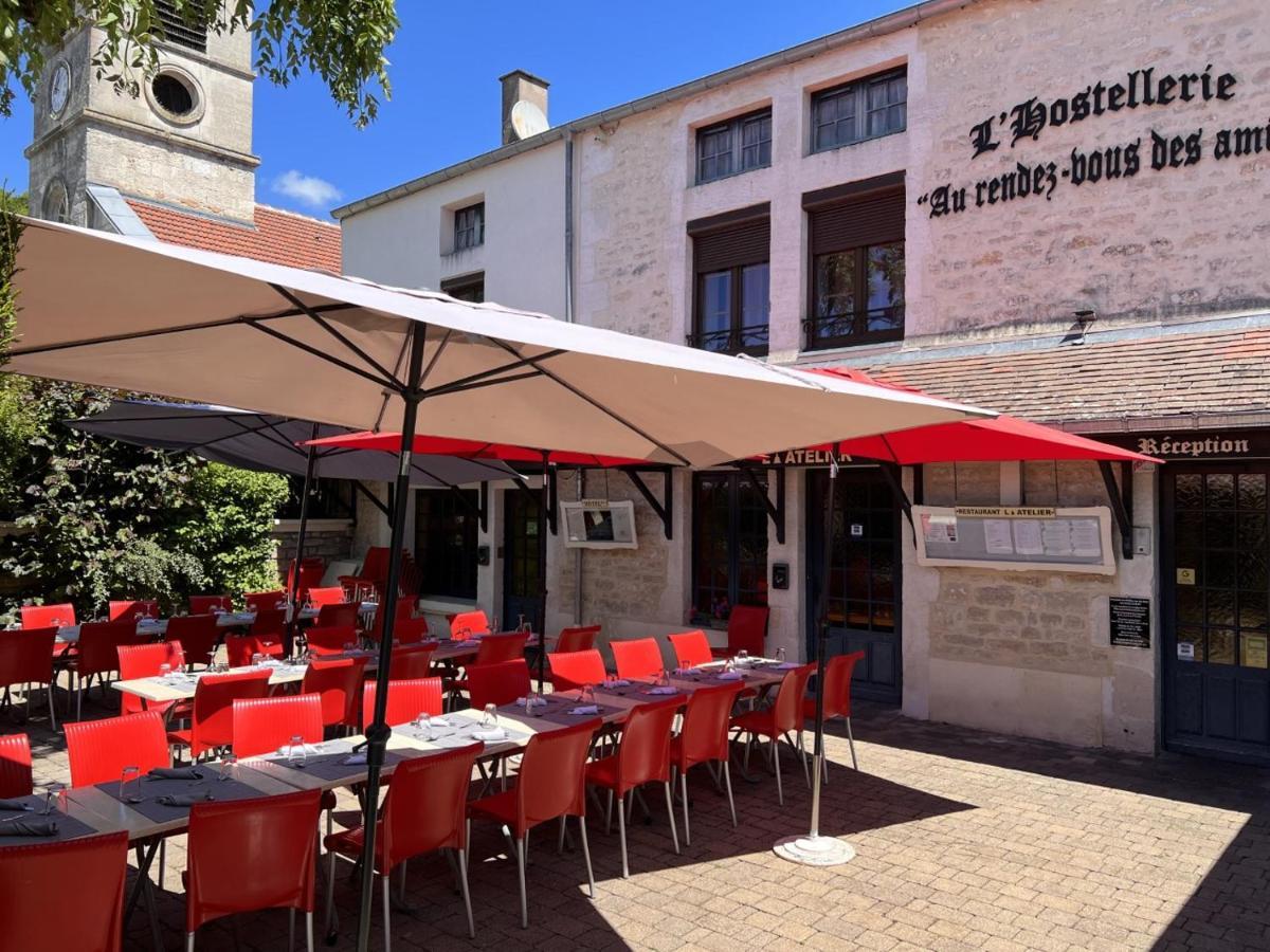 Hostellerie Au Rendez-Vous Des Amis Chaumont  Exterior foto